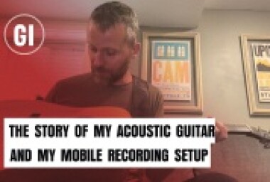 The Story Of My Acoustic Guitar And My Mobile Recording Setup image